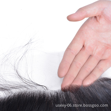 Best Quality Hair Vendors Raw Mink Brazilian 100% Human Hair HD Lace Frontal Straight